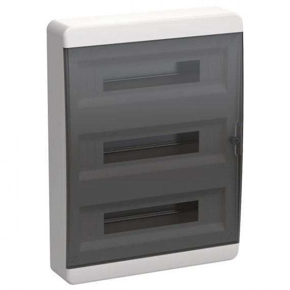 Бокс накладной 54 модуля Текфор  ЩРН-П-54 IP41 IEK TF5-KP12-N-54-41-K01-K03