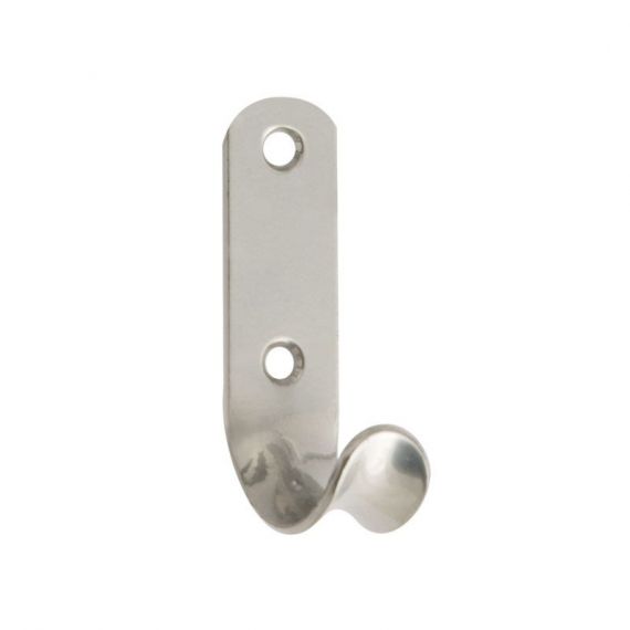 Крючок -вешалка КВ-01(хром) 5666