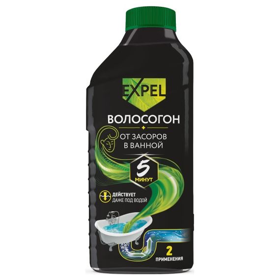 Гель от засоров ВОЛОСОГОН 500мл 47532, изображение 2