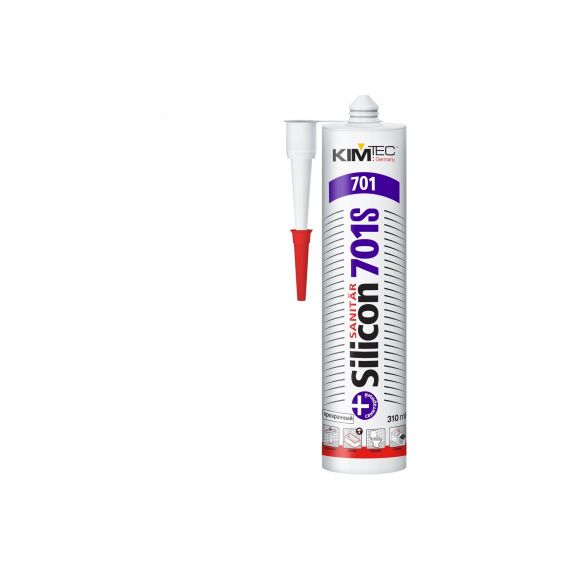 Герметик санитарный KIM TEC 701S прозрачный 310г