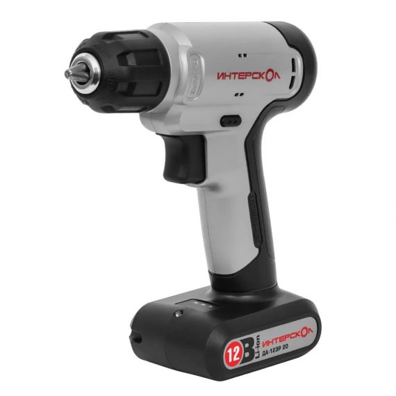 Шуруповерт ДА-12ЭР 20 12V20Hm Интерскол СМАРТ-Д встроенный АКБ 2455/883.0.1.00