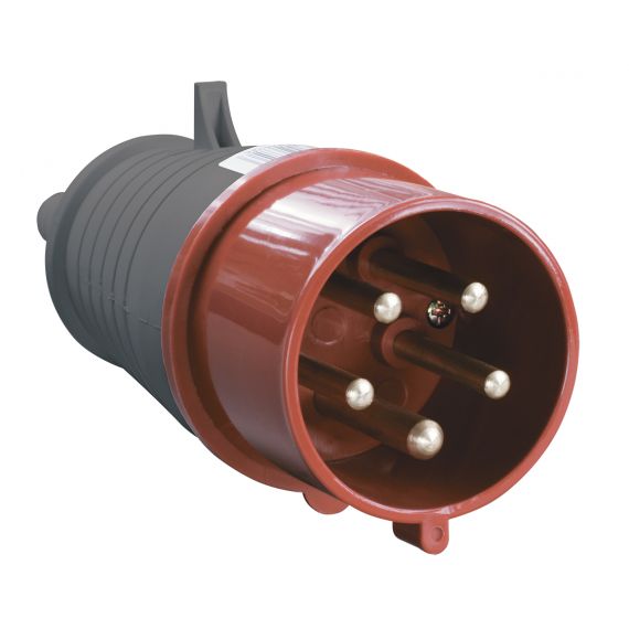 Вилка каб.эл. 025 32А 3Р+Е+N 380В IP44 23958