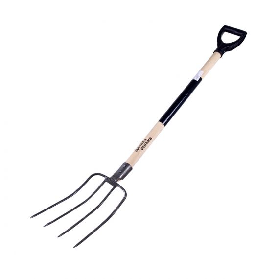 Вилы навозные 4-х рогие с черенком и v-ручкой "Дачная соната" 040139