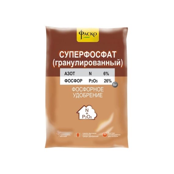 Суперфосфат гранулир. 3кг ФАСКО  00404