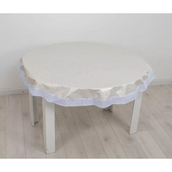 Скатерть Афина круг.152 см в ассортименте