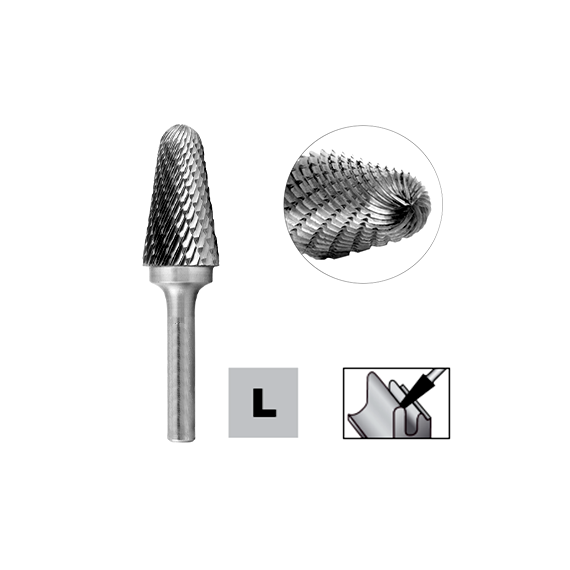 Шарошка победитовая по металлу LХ 8 СТРОНГ