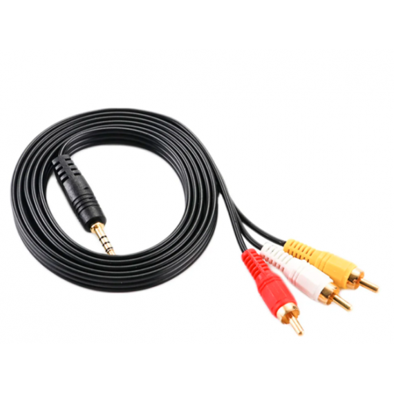 Кабель Джек-3RCA 1,5м