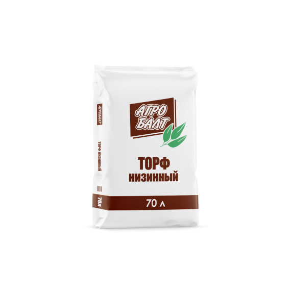 Торф низинный Агробалт 70л   10924