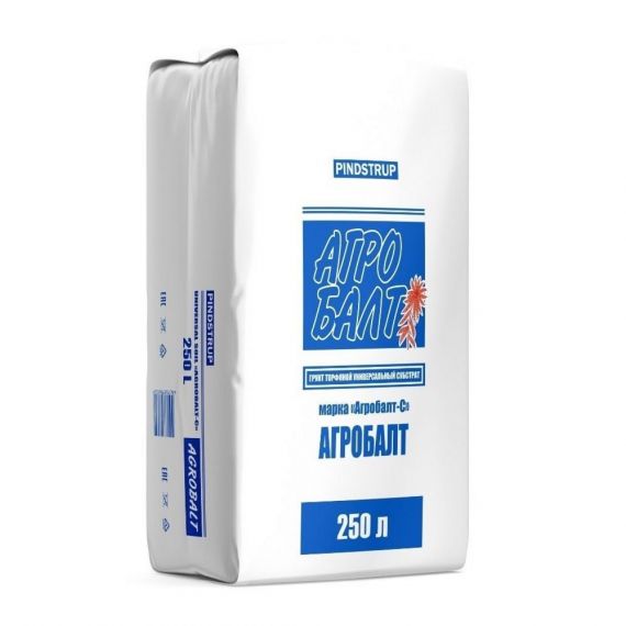 Торфяной субстрат Агробалт 250л 0-10мм pH5,5-6,2 КМУС1  10206