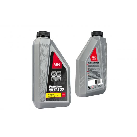Масло 4-х такт. AEG Premium SAE-30 минеральное 600мл  33290