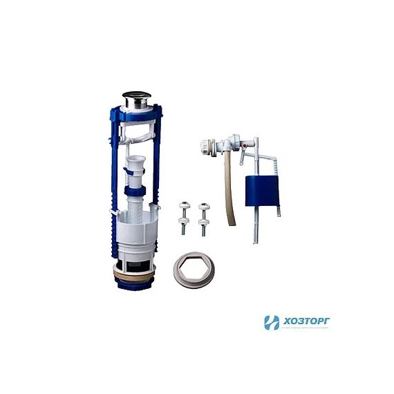 Арматура для бачка РБМ АС-16.3М стоп-слив боковой подвод, изображение 2