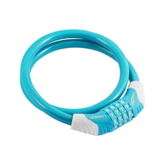 Замок велосипедный НОРА-М №31 10х1000мм в ассорт.  18307/18308/18309, изображение 2