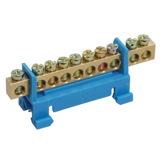 Шина нулевая DIN-изол."Стойка" ШНИ 6*9-14-С-С ИЭК  YNN10-69-14P-R07