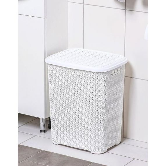 Корзина для белья ВЯЗЬ 40л 204006