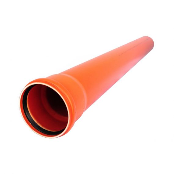 Труба Дн110х3,2 2,0м коричневая  033-3932