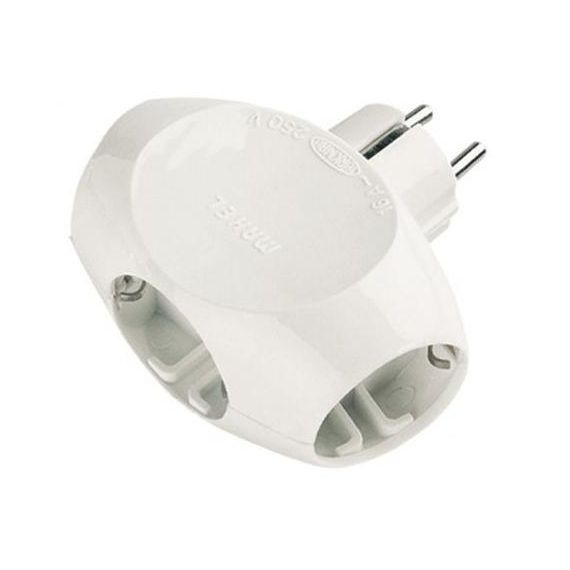 Тройник16А с/з евро МАКЕЛ, изображение 2