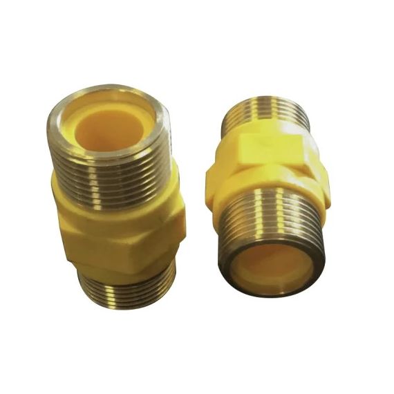 Вставка для газовой подводки диэлектрическая 3/4" НР 018-2671