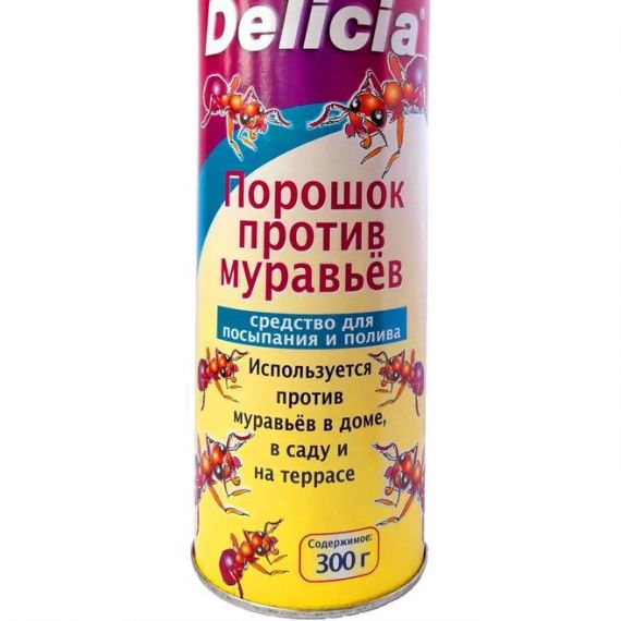 DELICIA порошок от муравьев 300г  7038648/ 22700