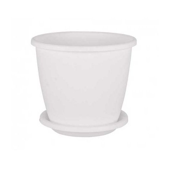 Горшок АФИНА 11 л с поддоном  М6545/ м6546