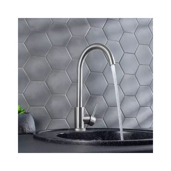 Смеситель для кухни РМС SUS124-017F Д35