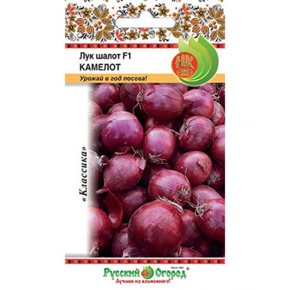 Семена РУССКИЙ ОГОРОД Лук шалот Камелот F1 15шт  308309