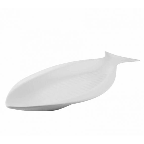 Блюдо для рыбы 40,5см BIANCO Фарфор 118-045