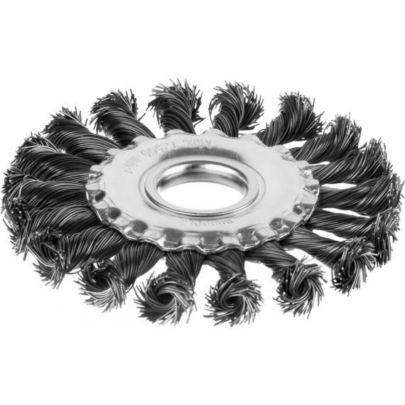 Щетка MIRAX диск.для УШМ стальная 100мм 35140-100