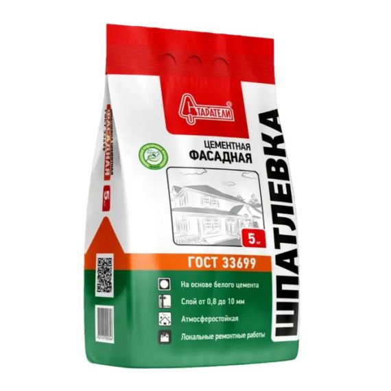 Шпатлевка Старатели Фасадная 5 кг  11589413