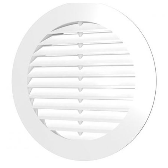 Решетка вентиляционная круглая D130 приточно-вытяжная 10РК 130686