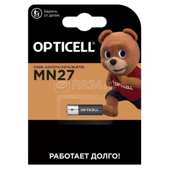 Элемент питания Opticell A27/MN27/ 8LR732  1875983