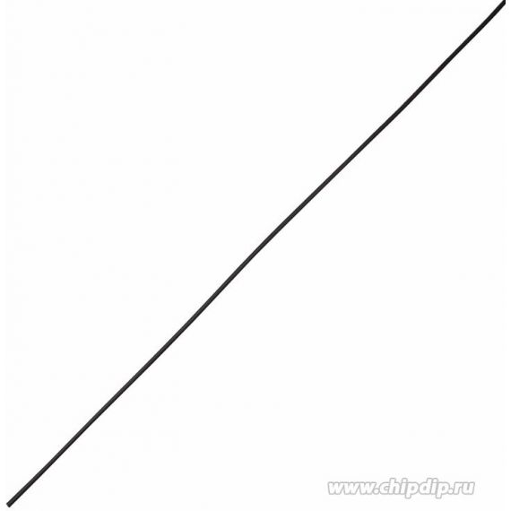 Термоусадка клеевая 4,8/1,6мм черная REXANT 1шт  20-4808/500432