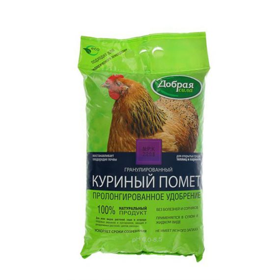 Куриный помет  5кг Добрая сила  0000586/23010021
