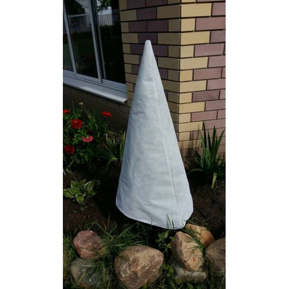 Конус д/хвойных растений 1,5*2,5м 80г/м2 белый