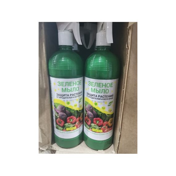 Зеленое мыло 1л с распылителем  3312-1