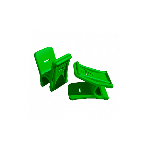 Зажим-прищепка для трубки д=10-12 мм (10 шт)