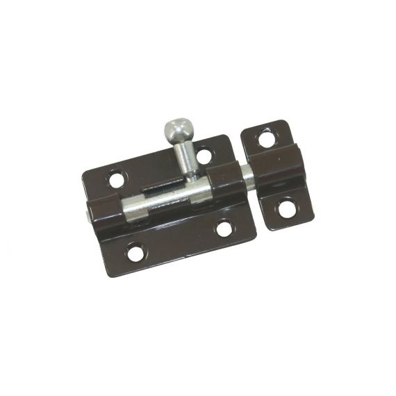 Задвижка накладная ЗТ4 коричневая