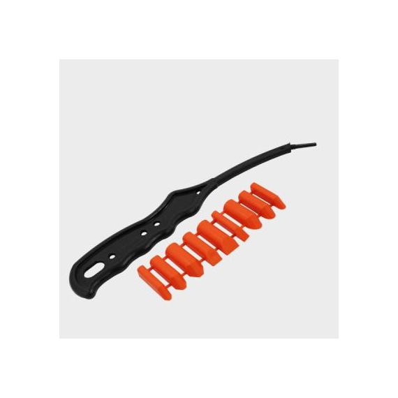 Шпатель для силиконов и герметиков со сменными адаптерами DECOR 113-400