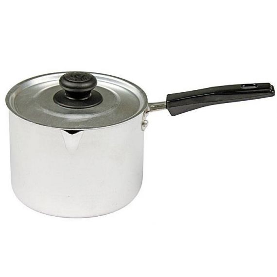 Кастрюля 1,0л алюминий с пластиковой ручкой 14011  35-268