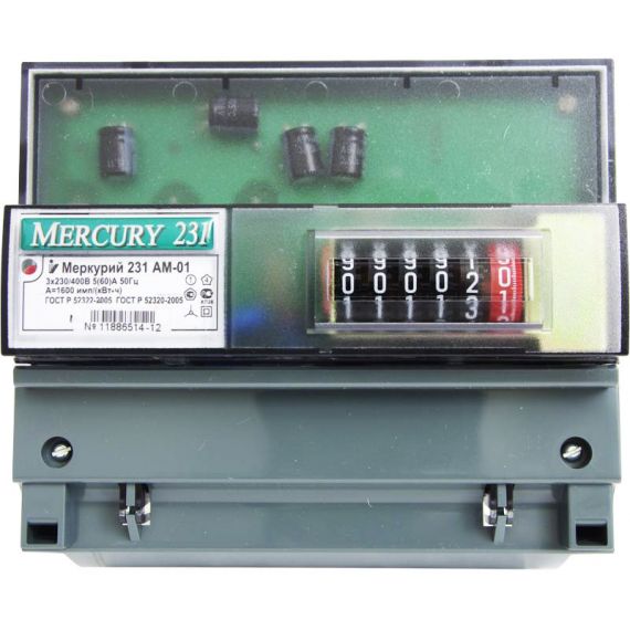 Счетчик "Меркурий 231 АМ-01 1т3ф 5-60А