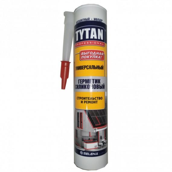 Герметик универсальный TYTAN прозрачный 280мл