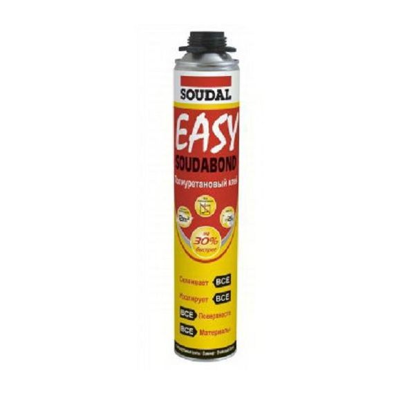 Клей-пена полиуретановый SOUDAL Soudabond Easy gun 750 мл 121618