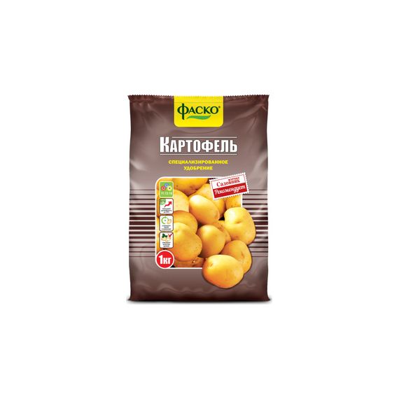 Удобрение минер.сухое КАРТОФЕЛЬ 1 кг ФАСКО  00105/101133