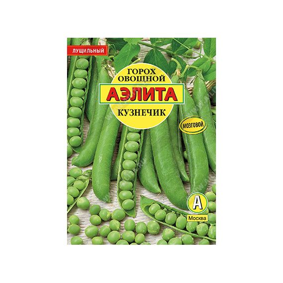 Семена Аэлита Горох овощной Кузнечик 25г