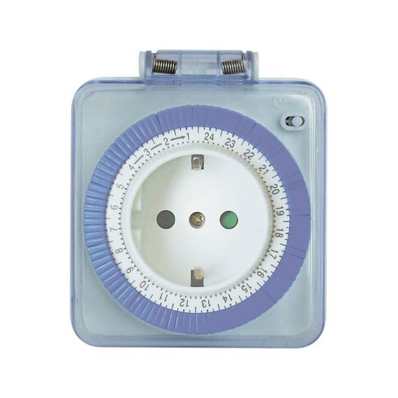 Розетка с таймером ТМ31 суточная Feron IP44  23204