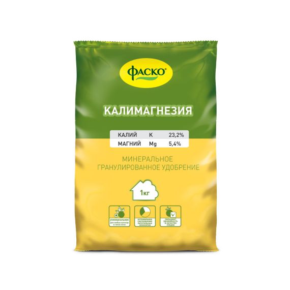 Калимагнезия гранулированная 1кг Фаско 138937