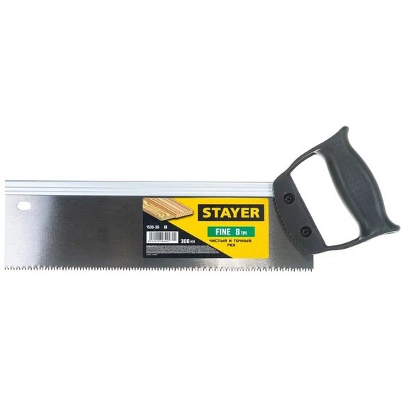 Ножовка STAYER для стусла с обушком 300мм  1536-30