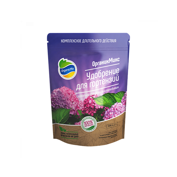 Удобрение ОрганикМикс для гортензий , 800г