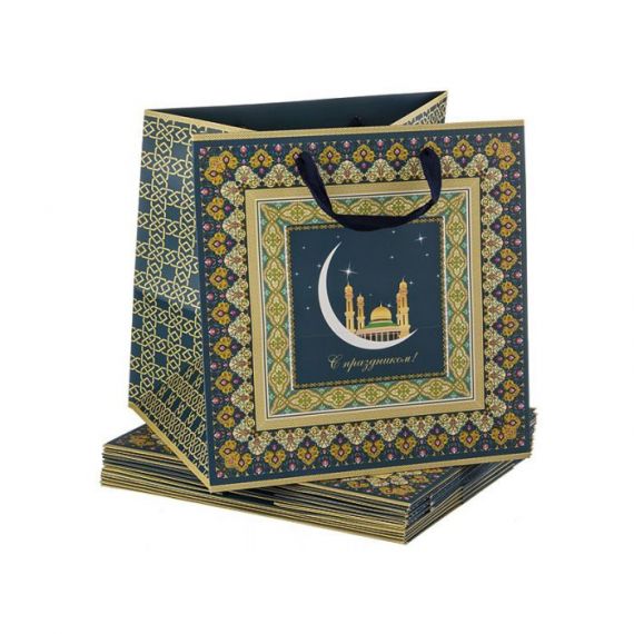 Пакет подарочный 30*30*25см  521-153