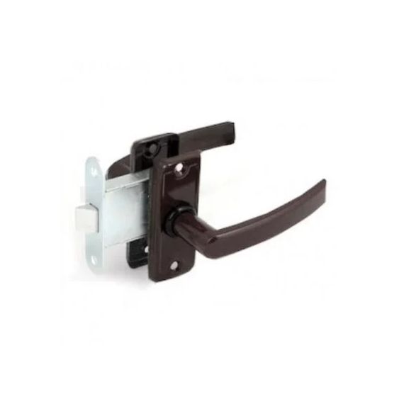 Защелка дверная ВЕГА ЗЩ-11 коричневый ч198