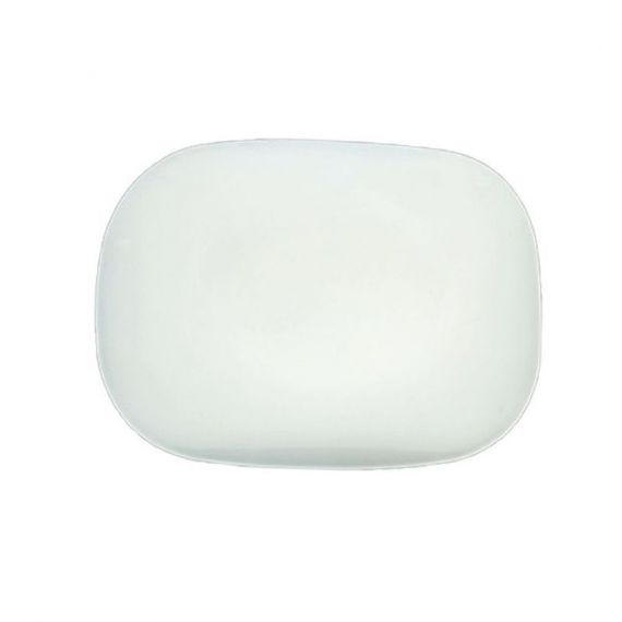 Блюдо прямоугольное стеклокерамика 23*30,5см белье 100б-тбл12